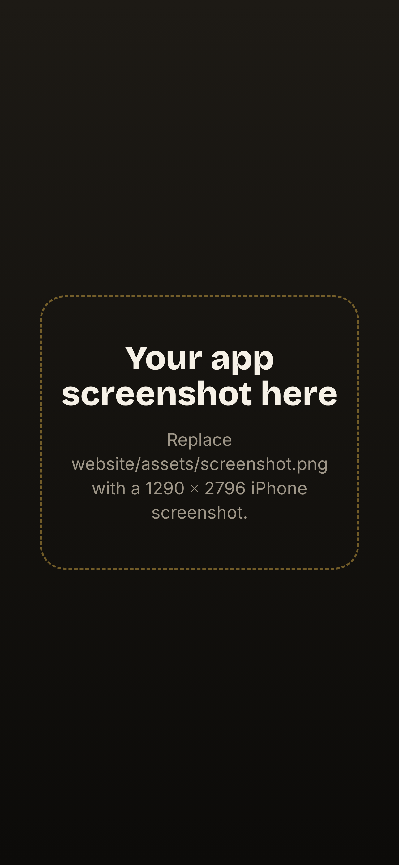Gildstep on iPhone: today's one thing on the Home screen
